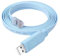 hioseyre USB to Ethernet Cable,usb to rj45 adapter, Compatible Replacement USB Console Cable for Cisco, Windows/Vista/MAC/Linux (1.8m/6 Ft, Blue)