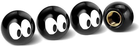 ZGDDS 4 Stück Universal Ventilkappen für Mercedes-AMG GT 63 S E Performance 2024-, Kreatives Design Rostfreier Edelstahl,Black