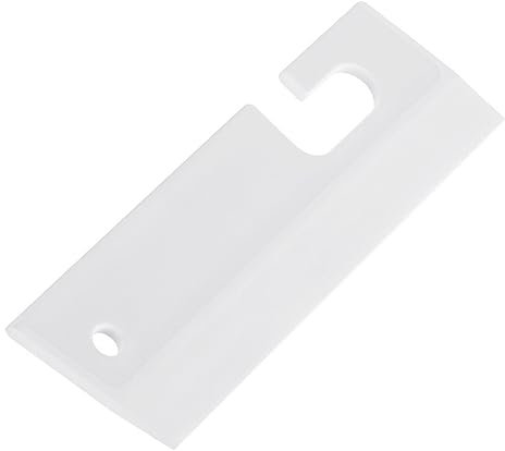 BESTOYARD Silikon Duschabzieher Haltbarer Wasserabzieher Für Dusche Auto Fenster Ergonomischer Griff Einfache Aufbewahrung Für Glasoberflächen Fliesen Weiß