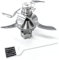 JPshop - Gruppo coltelli Lame TM6 compatibile con Vorwerk Bimby TM5 con pennello pulizia