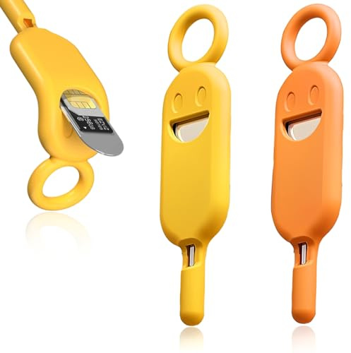 2 Fundas para Tarjetas SIM Prepago - Adaptador Tarjeta SIM Datos Ilimitados y Anónima para Agujas SIM y TF