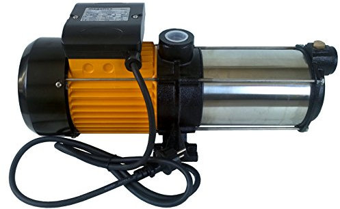 Mehrstufige Kreiselpumpe megafixx HMC6SC 1350 Watt bis 6,5 BAR - 6 Laufräder aus Edelstahl