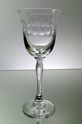ZAW Set 6 Weingläser aus Bleikristall Römer Klarglas