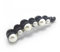 Meilliwish Perle Banane Haarklammer (H49)(Schwarz)