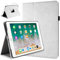 doupi Deluxe Custodia per iPad 2017/2018, 360 Gradi Rotable Protezione con Smart Funzione Sleep/Wake Up Etui Stare in Piedi Protettiva, Bianco