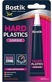 Bostik Hard Plastics Clear Adhesive 20ml BST80214