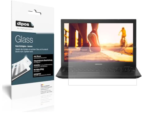 dipos 2x Displayschutzfolie 9H matt für Medion Akoya P6685 | Antireflex, entspiegelnd, bricht und splittert nicht, kein Echtglas, Anti-Shock, kratzfest, blasenfrei, selbstklebend