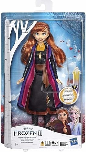Disney Frozen FRZ 2-Asst Puppen Anna und ELSA Leuchtende Kleider, HAOE6952EU4
