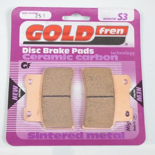 Pastiglia Freno Gold Fren per Aprilia 125 Rs 2T 2006 Per 2012 AVD/Pinza Radiale Nuovo