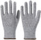 3 Paar Schnittfeste Handschuhe in Lebensmittelqualität, Beidhändig Tragbar mit Schutzgrad 5 und Überlegenem Griff Zum Kochen und Arbeiten; Waschmaschinenfest (Size : Large-(23cm))
