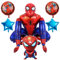 Spiderman Folienballon Spiderman Party Dekorationen Folienballon Deko Superhero Ballons Deko Spider Man Luftballons Kindergeburtstag Deko Folienballon Kinder Geburtstagsdeko 55 x 63 cm