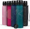 720°DGREE Trinkflasche 1l mit Motiv “uberBottle“ +Sieb - Auslaufsicher, Leicht, BPA-Frei, Bruchsicher - Wasserflasche für Uni, Sport, Fitness, Fahrrad, Outdoor - Mehrweg Tritan Sportflasche - Grün