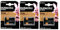 3X Duracell 245 2CR5 Lithium (3 Blister Packs of 1 Battery) 3 Batteries