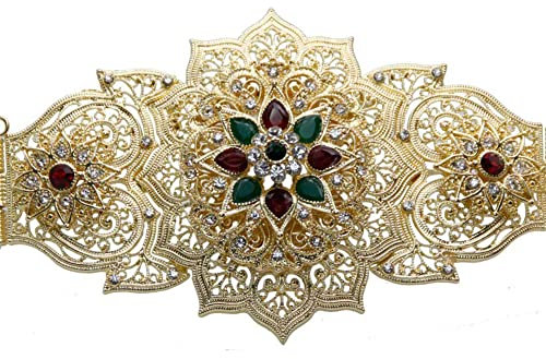 Gold Silber Farbe Marokkanischen Kaftan Gürtel Für Frauen Kleid Taille Gürtel Türkei Hochzeit Schmuck