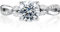 Molioaki Bague de fiançailles pour femme en argent 925 - Bague de fiançailles pour femme - Bague en diamant 1 ct 5A - Avec quatre pierres de zircone marquise - Avec boîte cadeau - Fiançailles - Cadeau