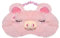 Augenmaske, Ynaice 3D Süße Schweinchen Schlafmaske Neuheit Lustig Weiche Augenmaske Abdeckung für Erwachsen,für Reisen, Nickerchen(Rosa,Schweinchen)