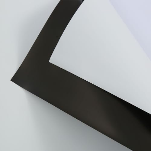 Whakano 1 Pack Wasserfestes Seidenpapier für Geschenktüten Geschenkpapier für Geschenkverpackungen,Kunsthandwerk,Geburtstag,Weihnachten,Geburtstag Verpackung,57x57cm,20 Blatt pro Paket,Weiß+Schwarz