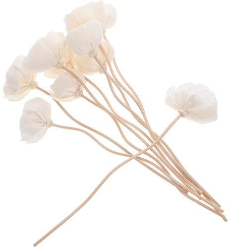 GOOHOCHY 10st Ätherische Ölstäbchen Blumen-diffusor-Sticks Duftstäbchen Für Getrocknete Blüten Diffusorstäbe Für Künstliche Blumen Stiftminen Schilfrohrstäbe Schmücken Ätherisches Öl Rattan