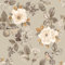 Belgravia Bramble Floral Wallpaper – Flowery with Matte Detailing – Modern for Living Room, Bedroom, Hallway – Decorative Luxury – Beige/Multi
