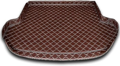 WLLLLa Kofferraum Matte für Mazda CX-8 2019-2023,wasserdichte Cargo Liner Boot Teppiche,Heck Koffer Aufbewahrung Schutz Pad,G-Brown