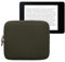 kwmobile Schutztasche für eReader - Neopren Tasche Hülle Cover Case Schutzhülle Dunkelgrün - 17,5 x 14,7 cm Innenmaße