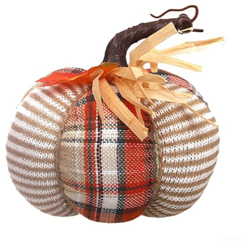 Adornos de Calabaza de Tela de Cosecha de otoño, Decoraciones de otoño de Felpa Suave para el hogar, Oficina, Interiores y Exteriores, decoración de Acción de Gracias, Halloween, Navidad