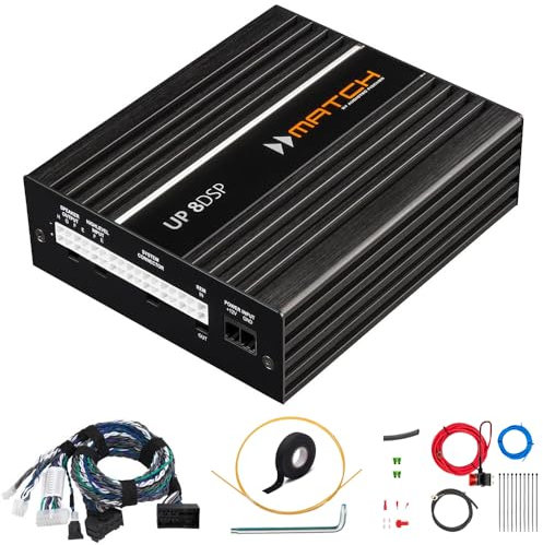 DSP Soundupgrade V1 für BMW X1 (Typ U11, ab Baujahr 2022) - Match UP8DSP Plug & Play DSP-Verstärker - 100% rückrüstbare Endstufe (nur für Modelle mit H/K-Soundsystem ab Werk)