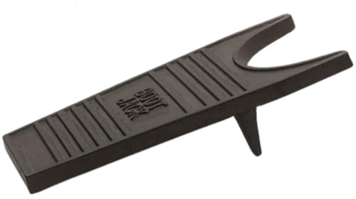 Trendi Boot Jack Cast Iron-Heavy Duty Rustic Boot Remover & Welly Puller | Hands-Free, Corrosion-Resistant Tool for All Sizes & Types of Boots, Wellies & Outdoor Footwear
