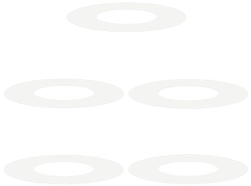 vidaXL Maceta de plástico de de 60 cm con un diseño Bonito, Resistente a Manchas y Mate. Ideal para Usar en Interiores y Exteriores, Balcones, Jardines y decoración Moderna. Soporte re