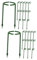 Toddmomy 2 Ensembles Support De Plantes pour Fleurs Tuteurs Grimpants Demi pour Jardin pour Autres Plantes Grimpantes 15 Pièces * 2