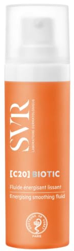 SVR – Flüssigkeit [C20] BIOTIKUM – Vitamin C Anti-Aging-Strahlenserum – gegen Dumpfheit, Flecken, Falten und feine Linien – Vitamin C 20%, Hyaluronsäure, pasteurisierte Probiotika – 30 ml