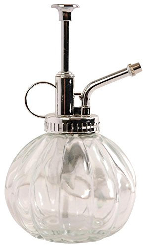 Esschert Design Sprühflasche, Zerstäuber, klar, ca. 9,9 cm x 9,1 cm x 16 cm