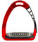 Acavallo Unisex Red Arena Sicherheitssteigbügel, One