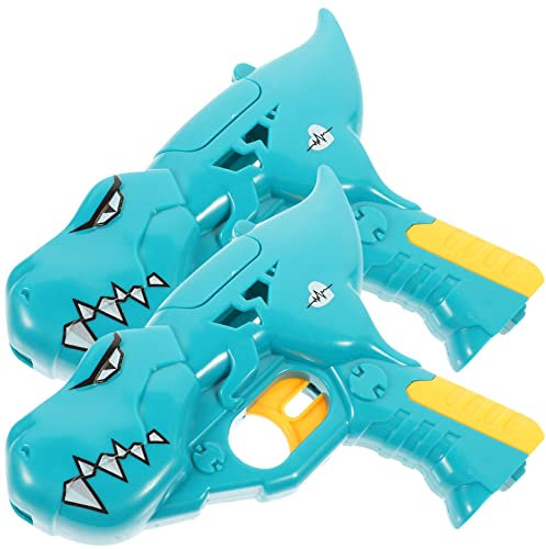 Toddmomy 2pcs Dinosaur Shape Lollipop Holder Candy Toy Lollipop Dispenser Toy for Children Kids (Green)
