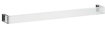 LAUFEN Kartell Rail Handtuchhalter, L/B/H 600/75/40 mm, H3813320840001, Farbe: Kristallklar