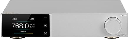 Topping D70 PRO OCTO HiFi DAC Bluetooth 5.1 Support LDAC with RCA XLR Output Remote Control Hi-res Audio Decoder(Silver)