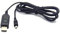 Raeisusp Adattatore USB QC3.0 Cavo DC per Samsung AA-E9 AA-E8 AA-E7 AA-E6A AD44-00101A 00091A VP-DX200(i) VP-DX2050 VP-DC175WB