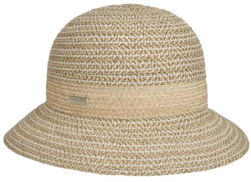 Seeberger Carela Stoffhut Sonnenhut Sommerhut Glockenhut Damenhut Damen - Frühling-Sommer Sommer - One Size Natur