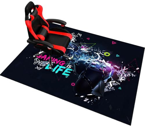 70 x 100 cm Tappeto per Sedia Gaming Tappeto Rettangolare per Sedia a Rotelle Tappetino per Sedia da Ufficio per Pavimenti duri per sedie da scrivania per Pavimenti in Laminato