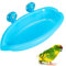 TUKNN Baignoire pour Perroquet, Oiseau Baignoire, Baignoire à Oiseaux pour Cage, Boîte de Bain pour Oiseaux, Bol de Baignoire Bird, Cage Cockatiel Perruche, Bain De Perroquet Animal Mignon, Bleu