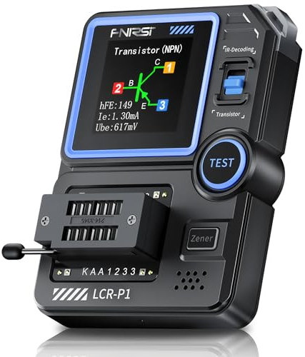 Tester LCR-P1 per transistor,odiode,triode,contatore di capacità,resistenza,LCR, ESR, tester multifunzione