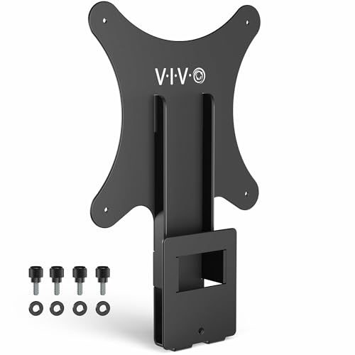 VIVO Quick Attach VESA Adapter Plate Bracket Designed for HP Monitors M24h, M27h, 524sh and 527sh, VESA 100x100mm, MOUNT-HP03M