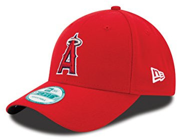 New Era The League Anaheim Angels Gm - Schirmmütze für Herren, Farbe Rot, Größe OSFA