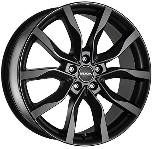 MAK Highlands matt schwarz 6,5 x 16 ET45 5 x 108 Hub Bohrung 72 Legierung Felgen