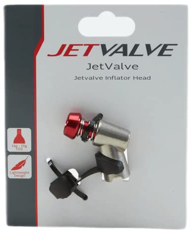 WELDTITE Jetvalve CO2 Inflator (Head Only) - Suitable for Presta and Schrader Valves