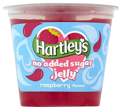 Hartleys Jelly Pot Raspberry No Added Sugar 115g - Pack of 2