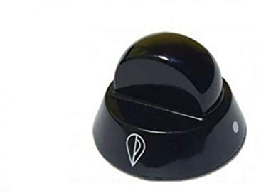 INDESIT ARISTON MANOPOLA CUCINA NERA 1 PZ FORNO DI INNESTO DIAM 7 MM M 0208