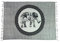 Ciffre Sarong Pareo Wickelrock Strandtuch Tuch Schal Wickelkleid Strandkleid Elefant Mandala Schwarz + Schnalle