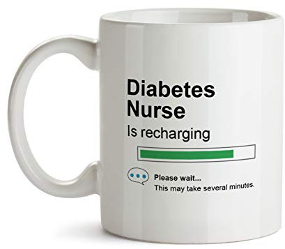 Diabetes Nurse Mug - Best Ever Cup - CH Recharging Coffee Cup