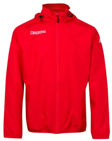 Kappa Martio Chaqueta Entrenamiento, Unisex Adulto, Rojo, 2XL